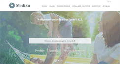 Desktop Screenshot of medika.hr